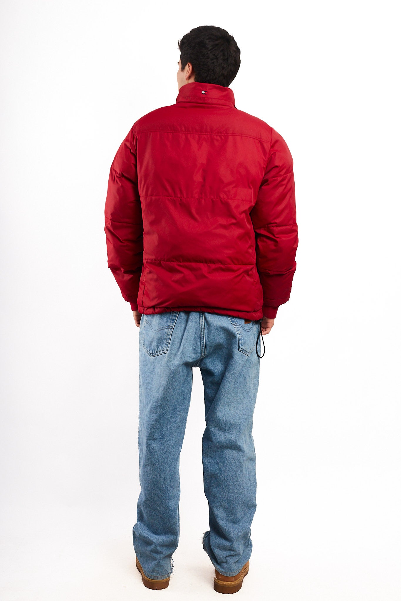 2000 Vintage Tommy Red Puffer Jacket (M/L)