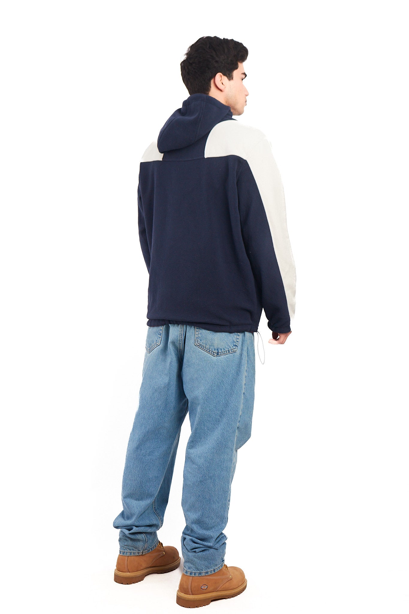 2000 Vintage Nautica Reversible Sherpa/Windbreaker Jacket (M/L)