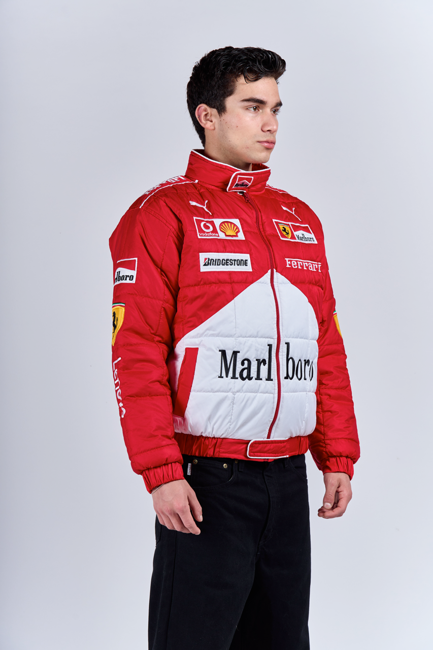 F1 Marlboro x Ferrari Racing Jacket