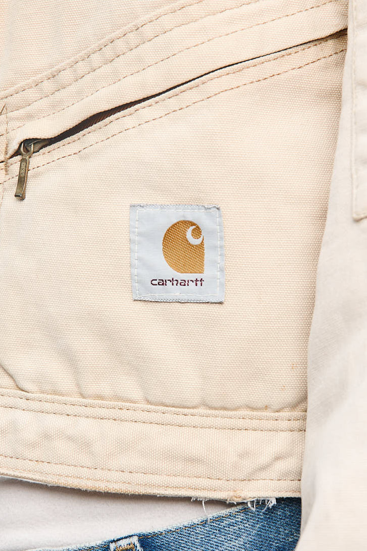 Vintage Carhartt 100 years 1989 Rework Cropped Jacket (M)