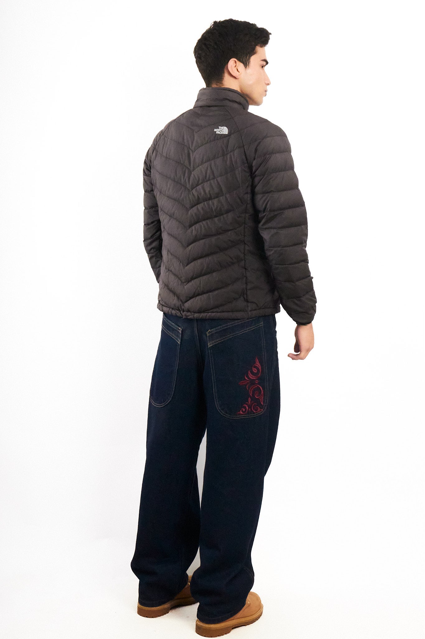 2000 Vintage North Face 550 Goose Down Puffer Jacket (M)