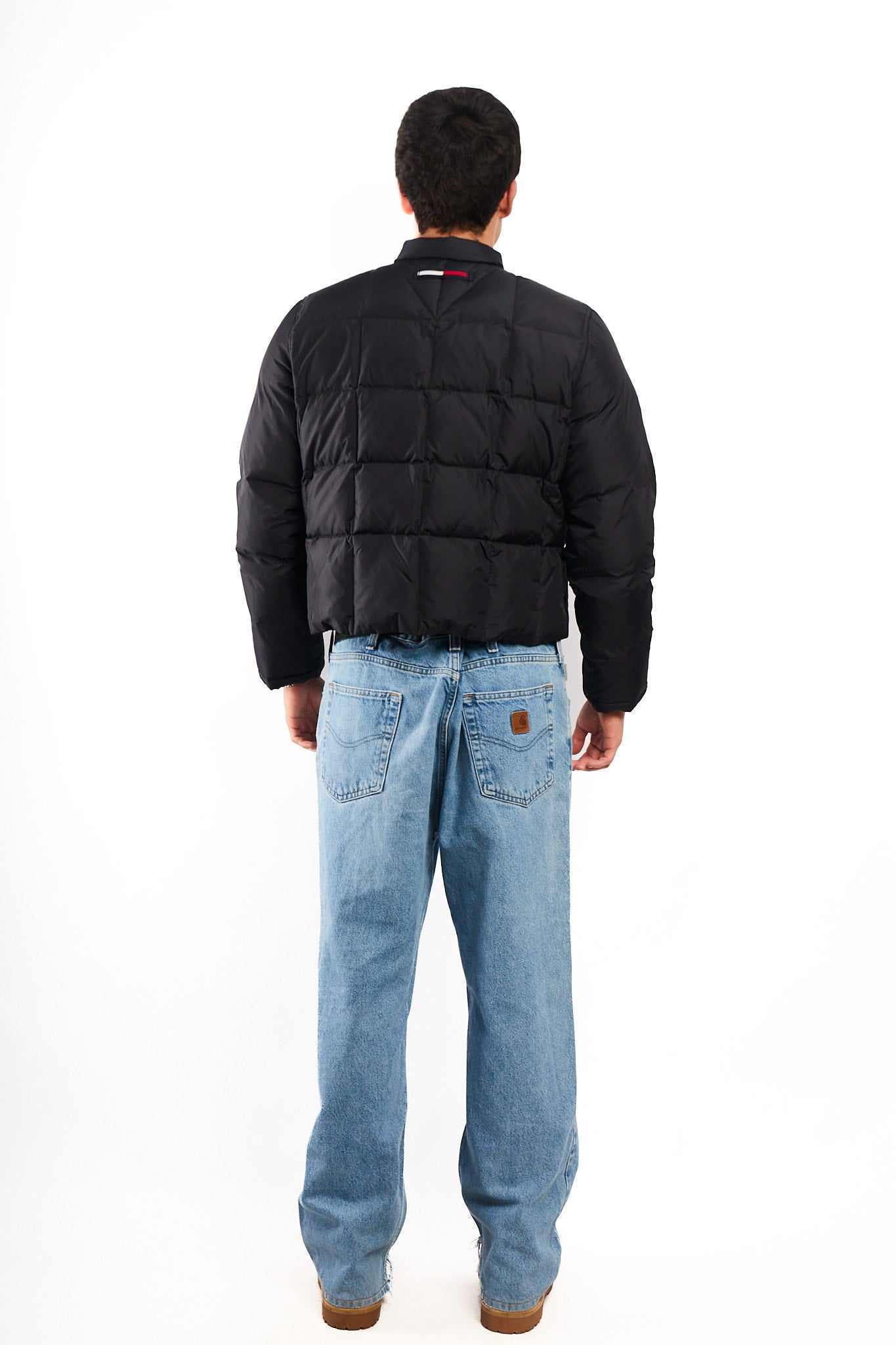 2000s Vintage Tommy Jeans Boxy Down Puffer Jacket (S/M)