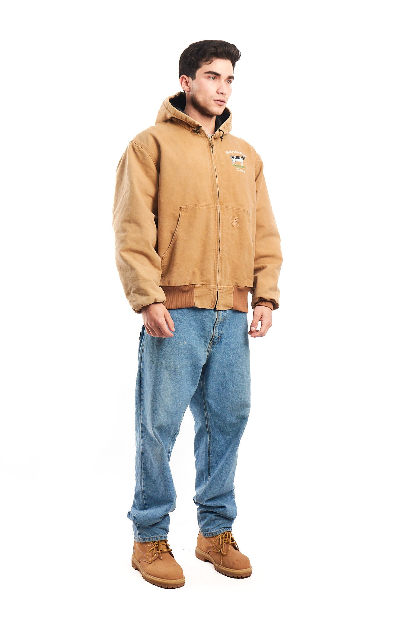 Vintage Carhartt J274 Hamilton Brown Duck Active Jacket (M/L)