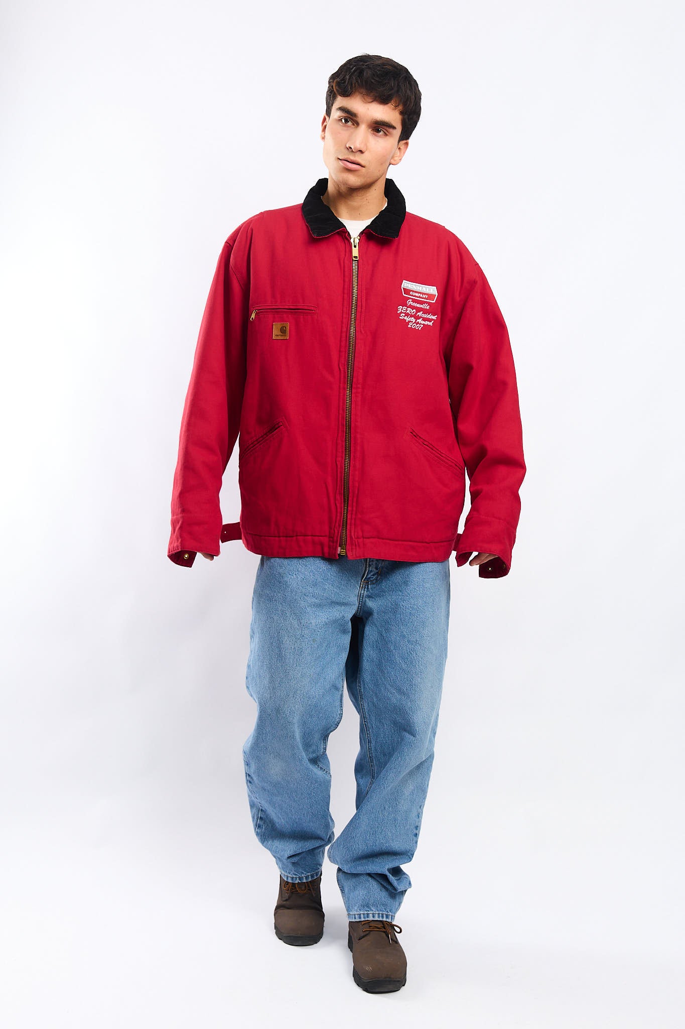 Vintage Carhartt x Penhall Company Custom Detroit Jacket (L/XL)