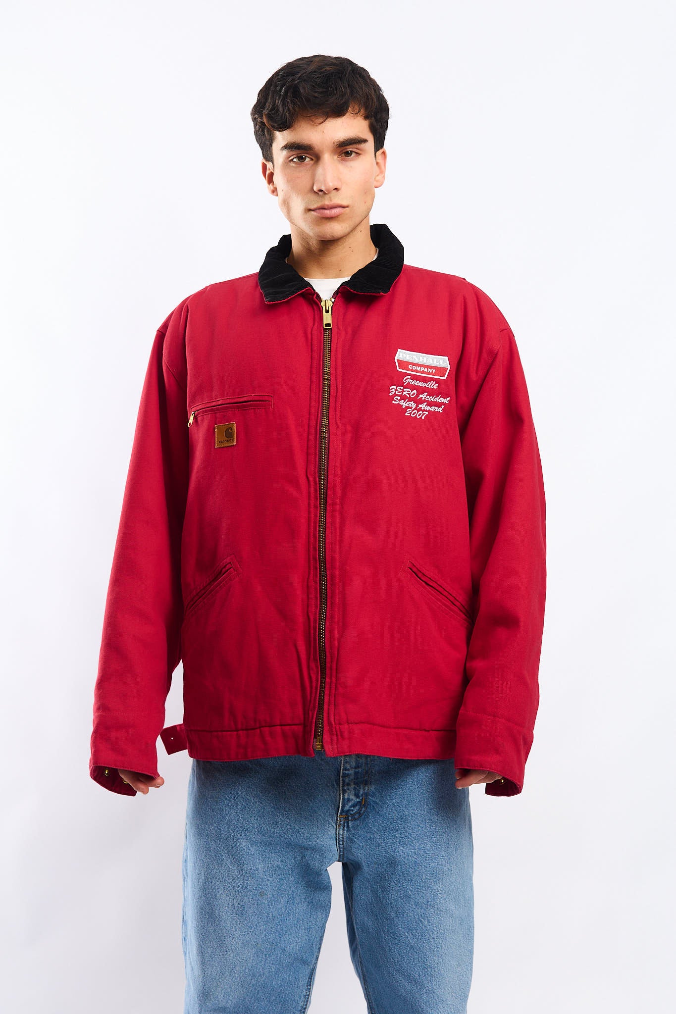Vintage Carhartt x Penhall Company Custom Detroit Jacket (L/XL)