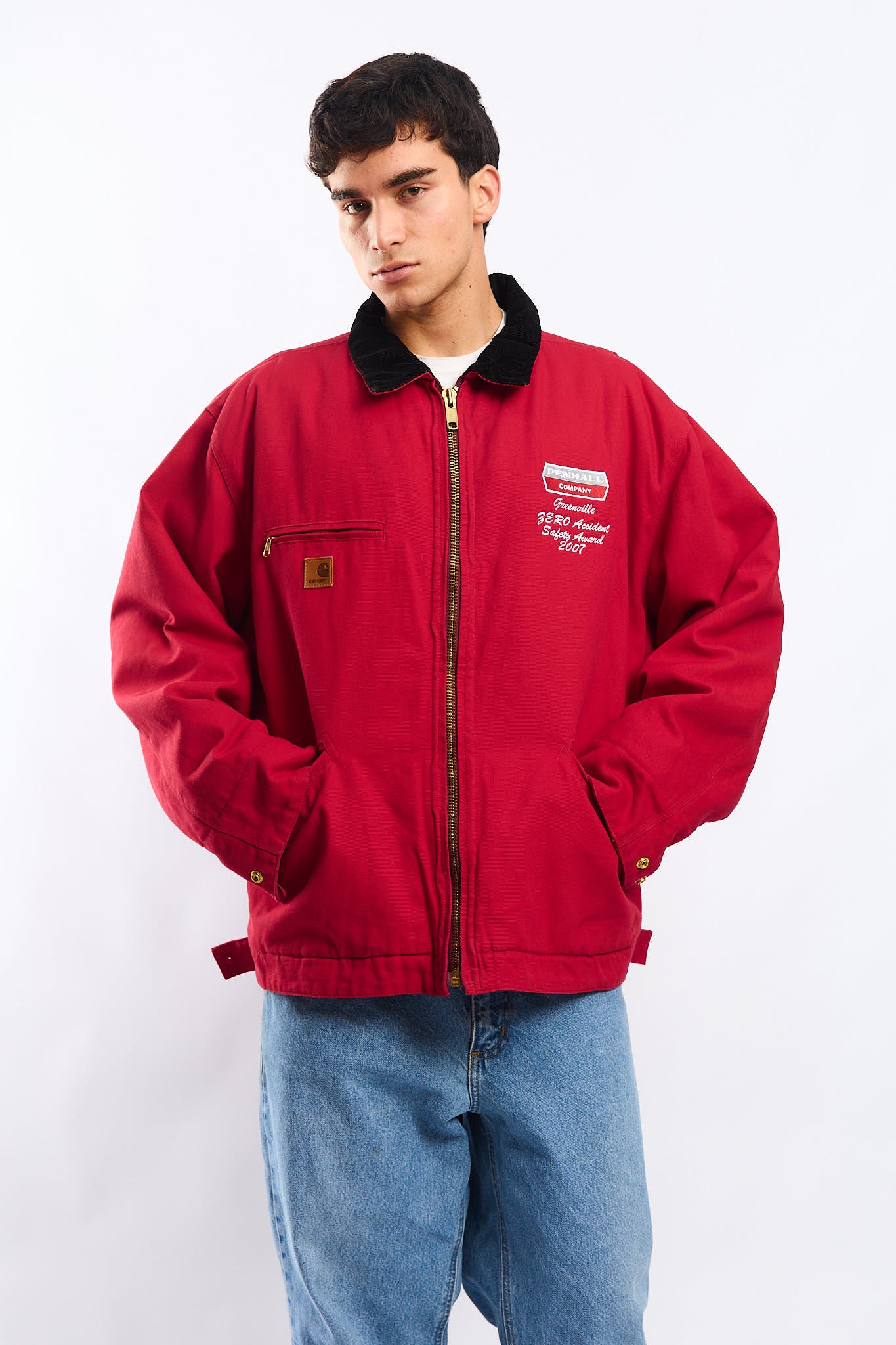 Vintage Carhartt x Penhall Company Custom Detroit Jacket (L/XL)