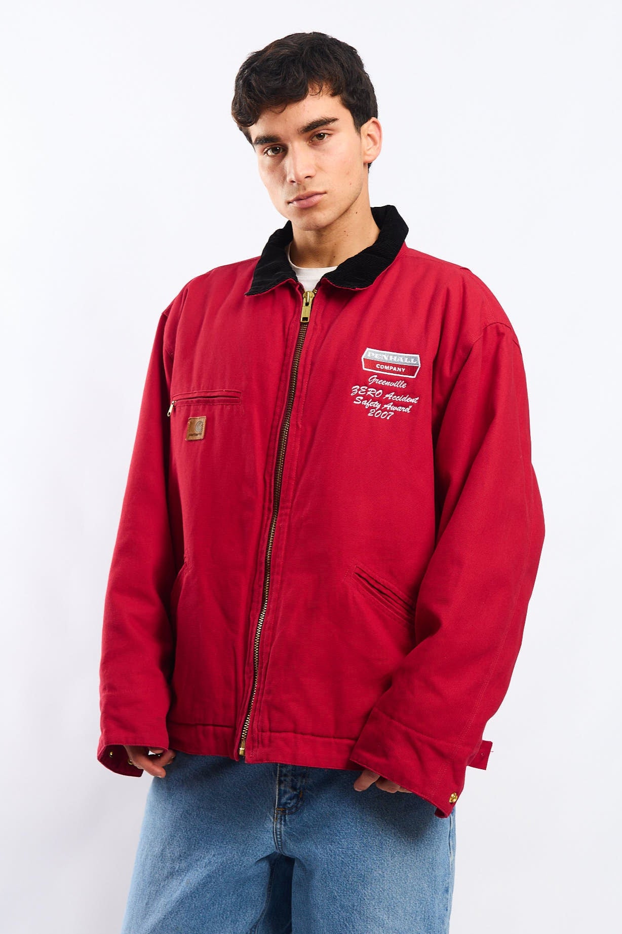 Vintage Carhartt x Penhall Company Custom Detroit Jacket (L/XL)