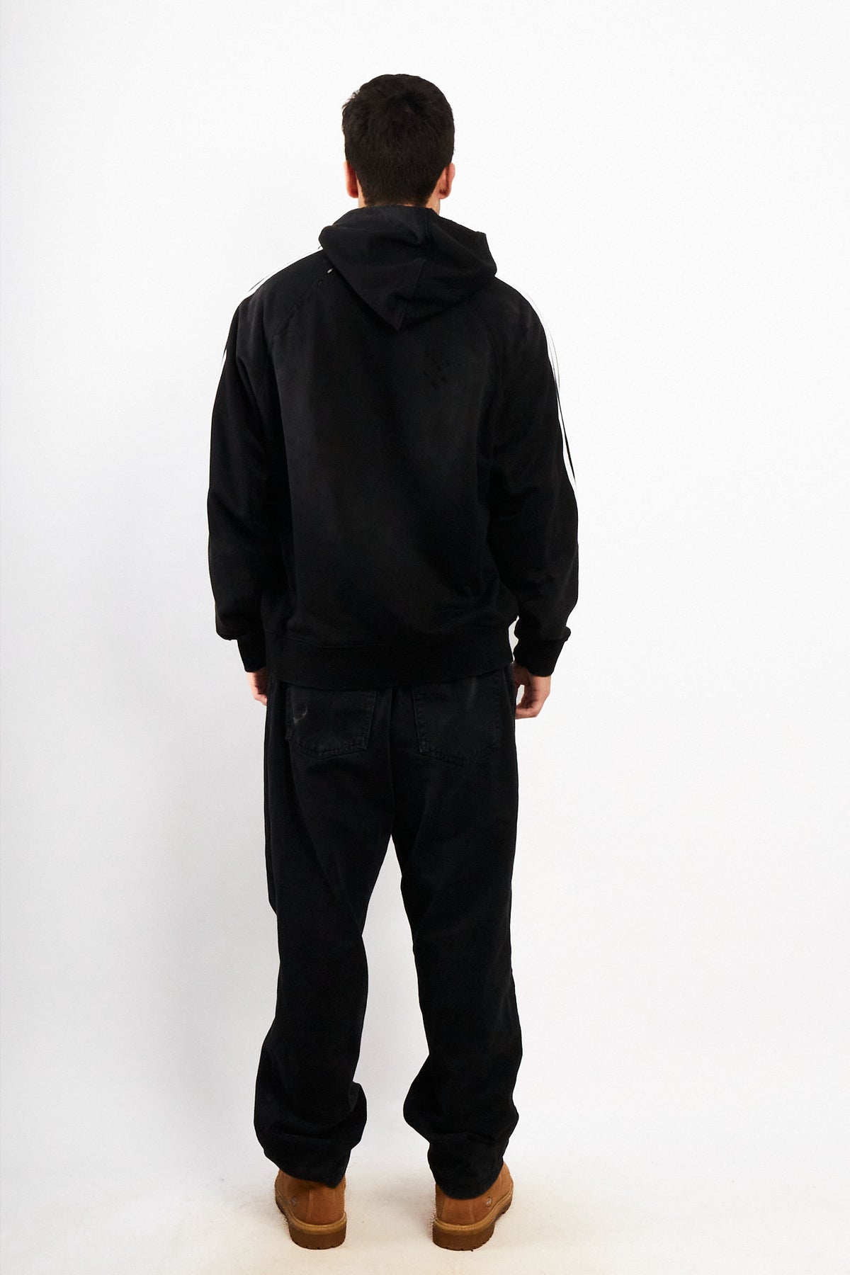 Valley Dreams Faded Black Oreo Hoodie (M/L)