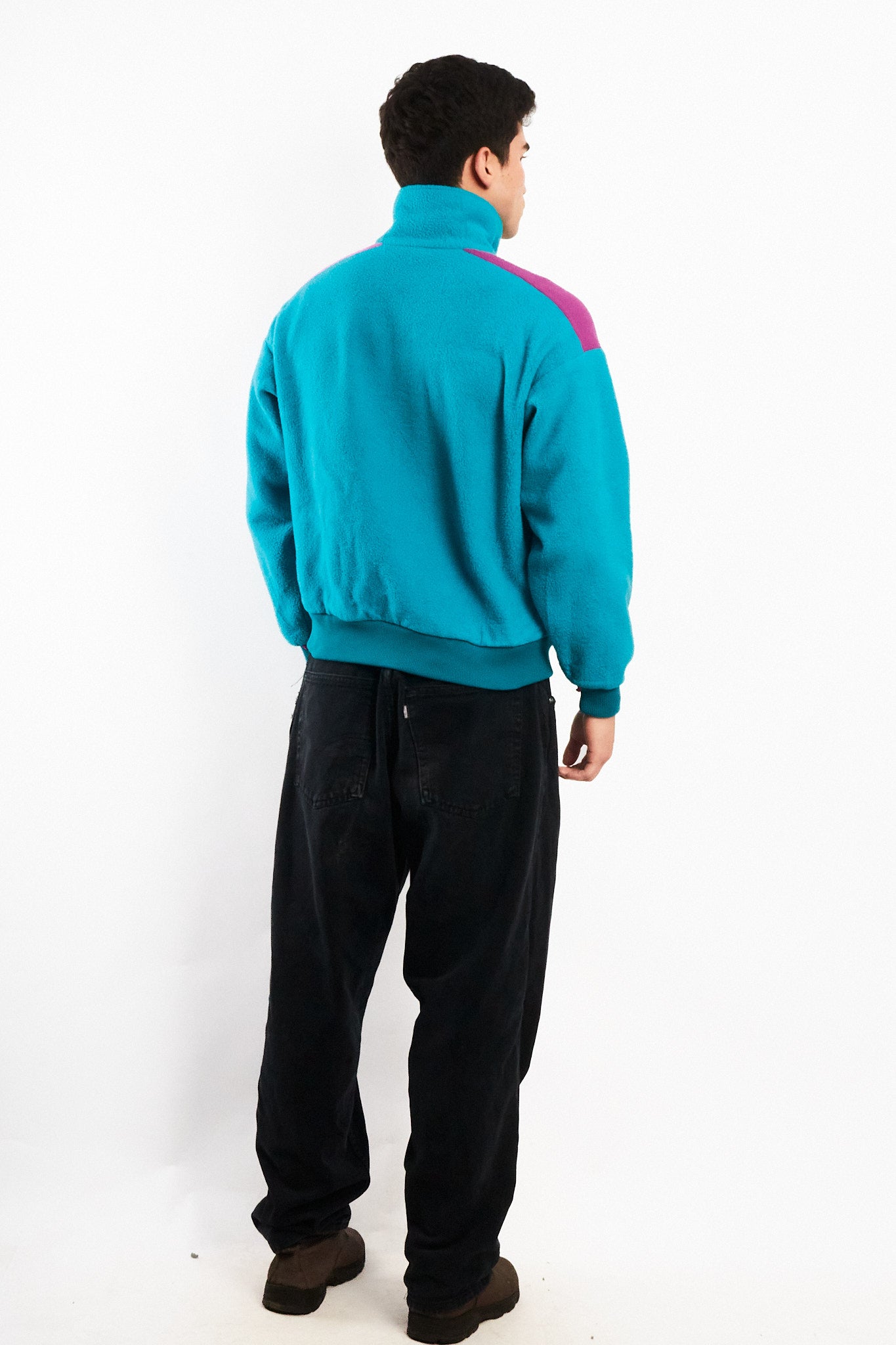 1990 Vintage Columbia Radial Sleeve Fleece Jacket (S/M)