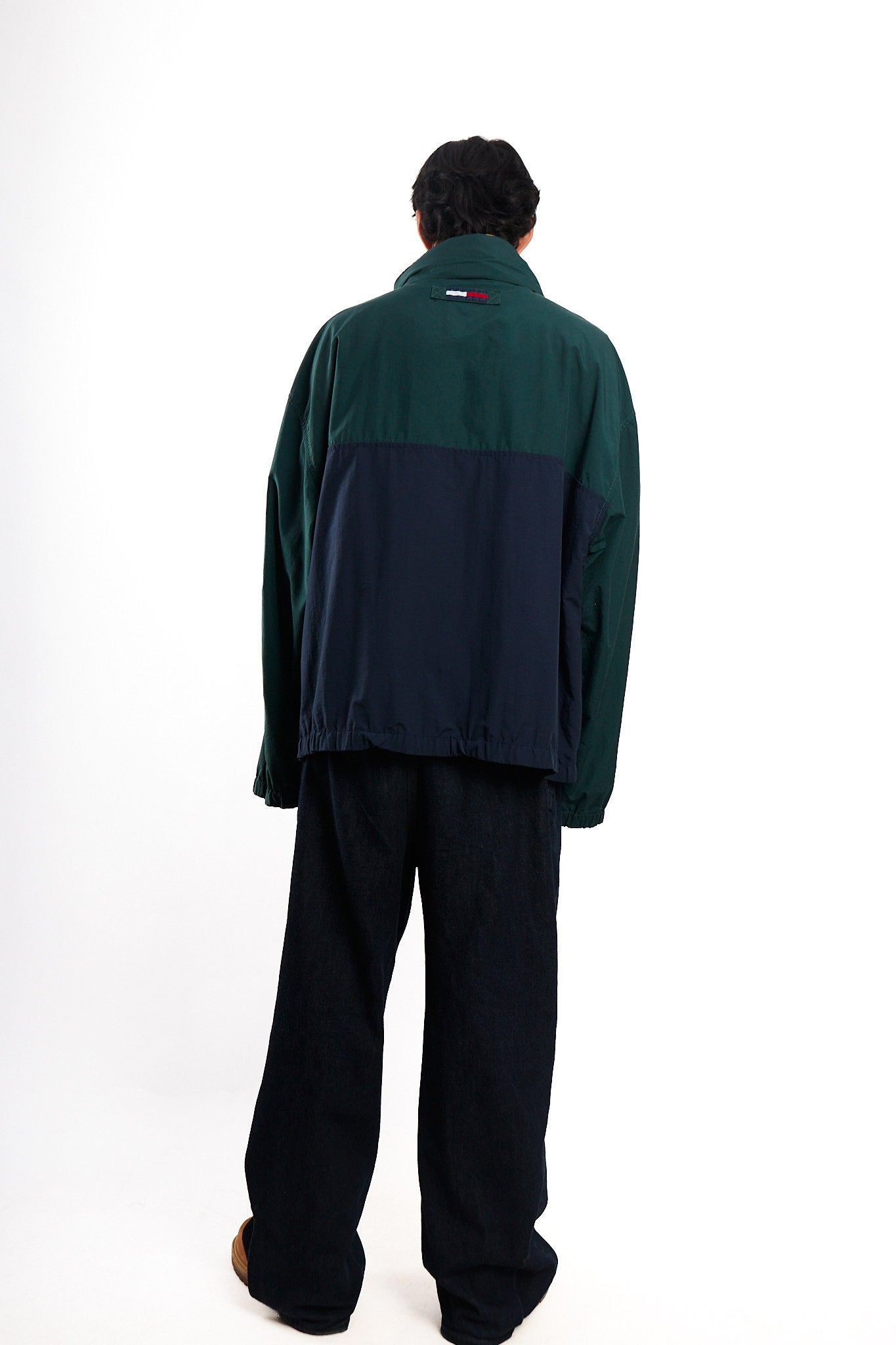 1990 Vintage Tommy Hilfiger Colorblock Spellout Jacket (L/XL)