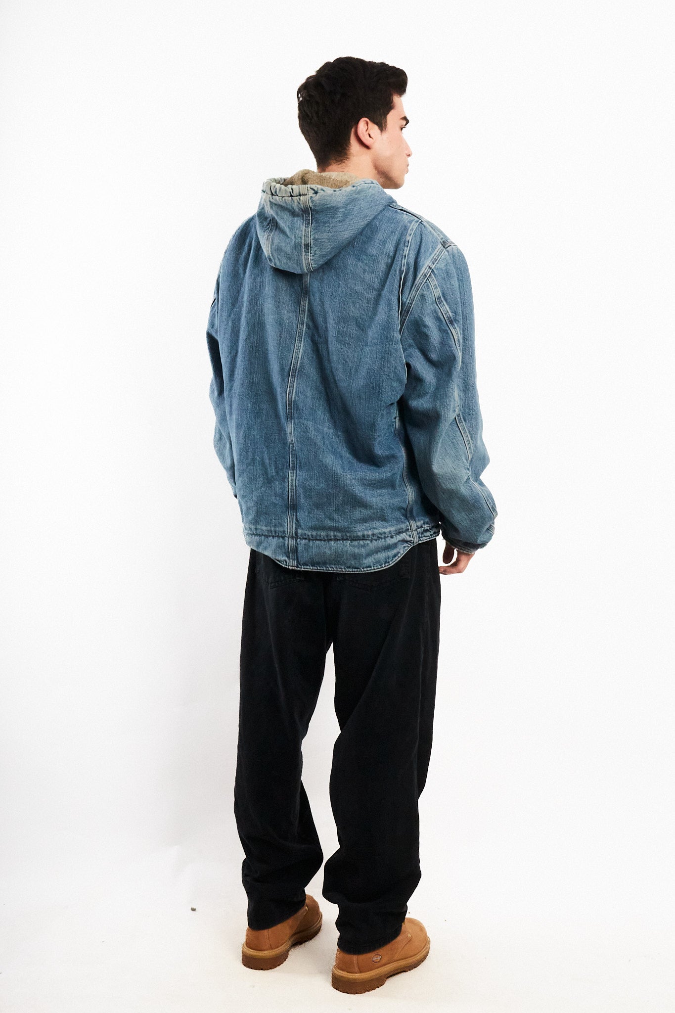 2000 Vintage Carhartt Light Denim Sandstone Sierra Jacket (L)