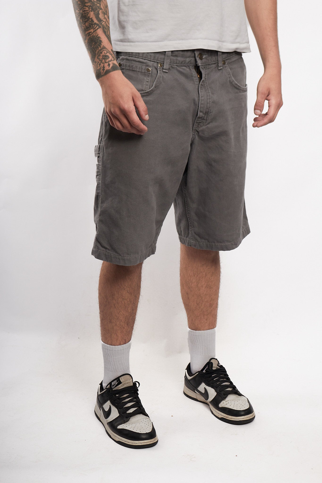 2000 Carhartt Charcoal Carpenter Short (32)