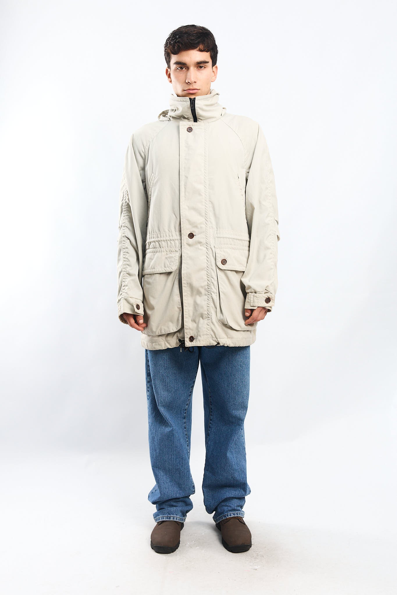 2000 Timberland Impermeable Cargo Parka (L)