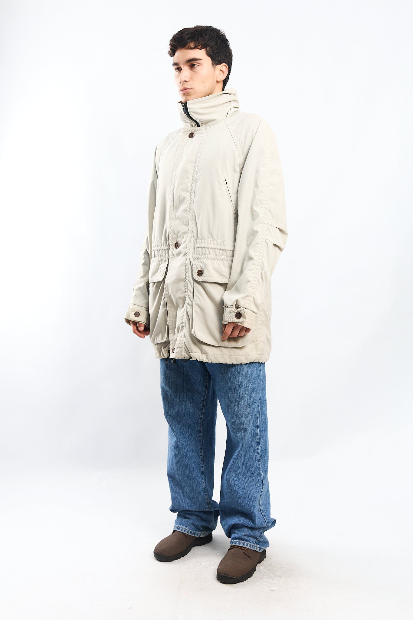 2000 Timberland Impermeable Cargo Parka (L)