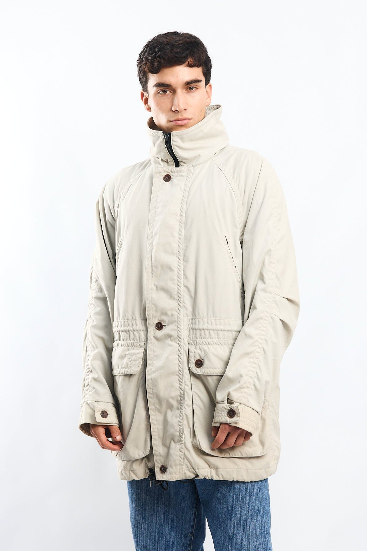 2000 Timberland Impermeable Cargo Parka (L)