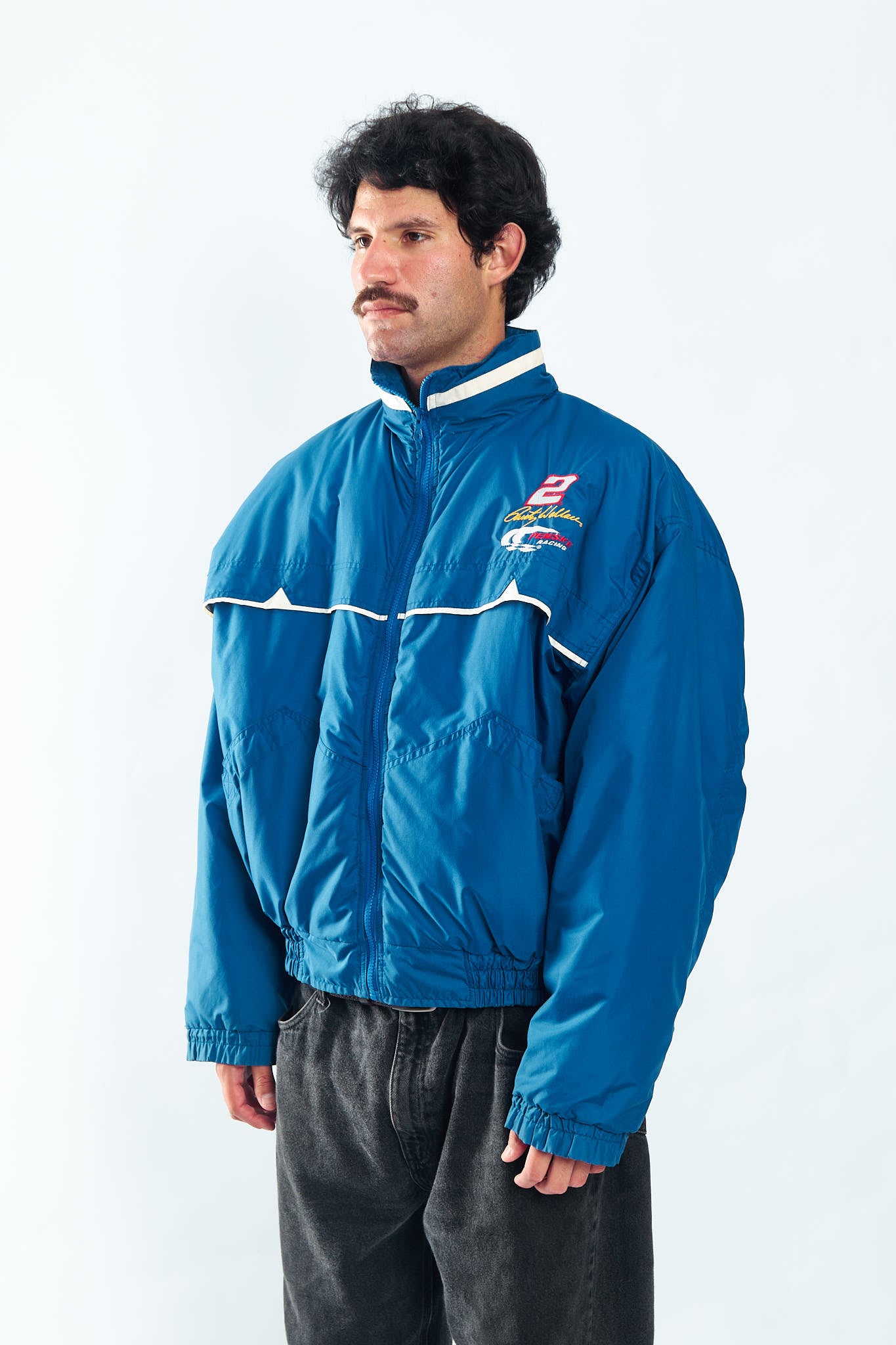2000 Nascar Rusty Wallace Padded Jacket (XL)