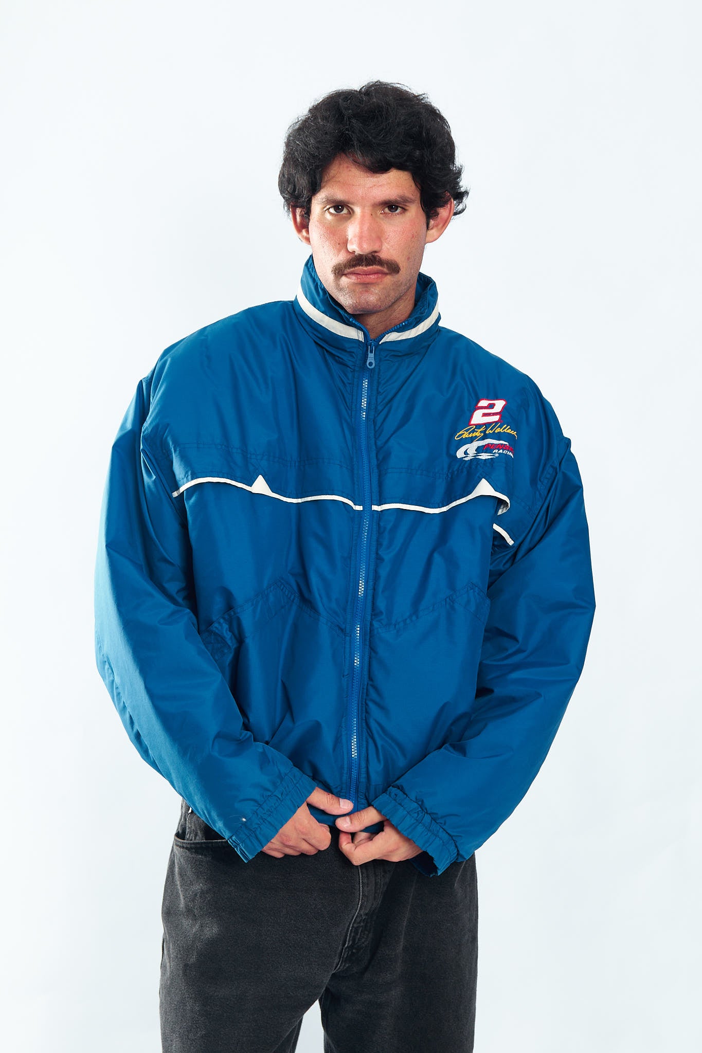 2000 Nascar Rusty Wallace Padded Jacket (XL)
