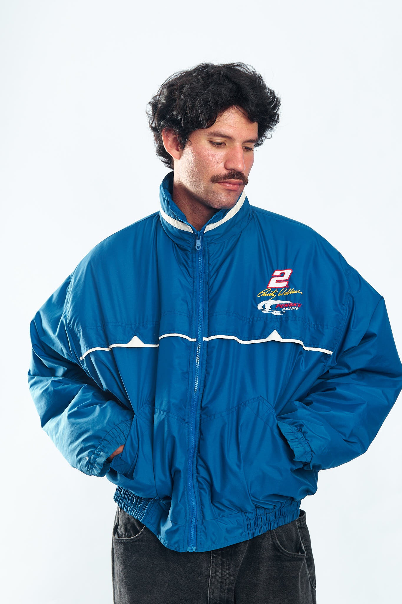 2000 Nascar Rusty Wallace Padded Jacket (XL)