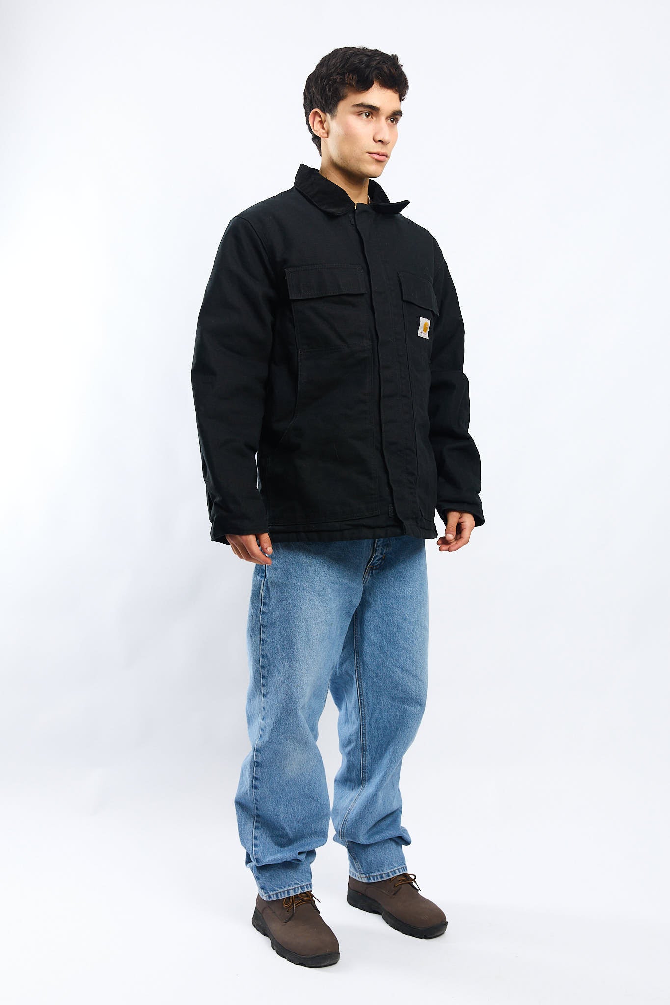 Vintage Carhartt Black Artic Traditional Jacket (L)