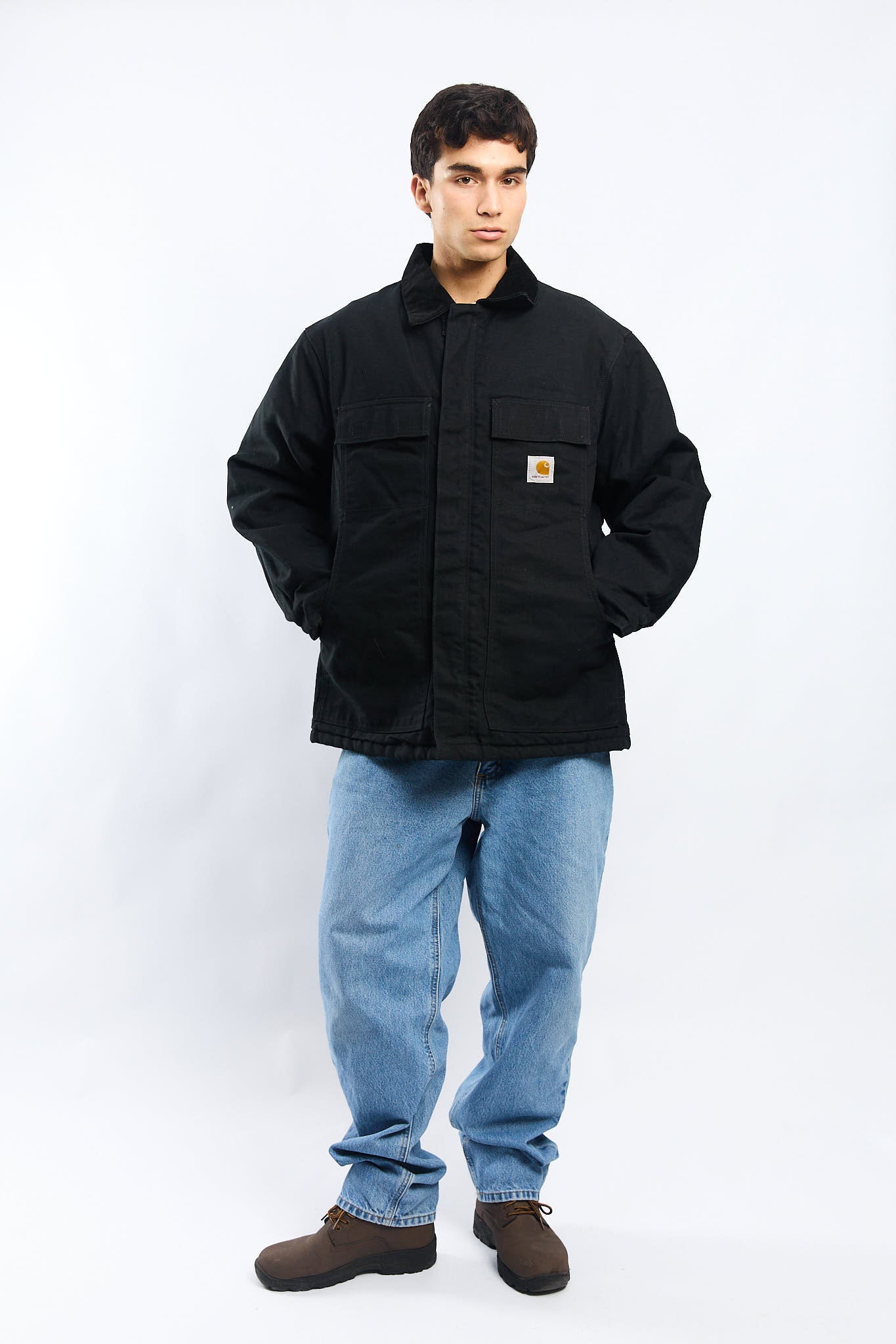 Vintage Carhartt Black Artic Traditional Jacket (L)