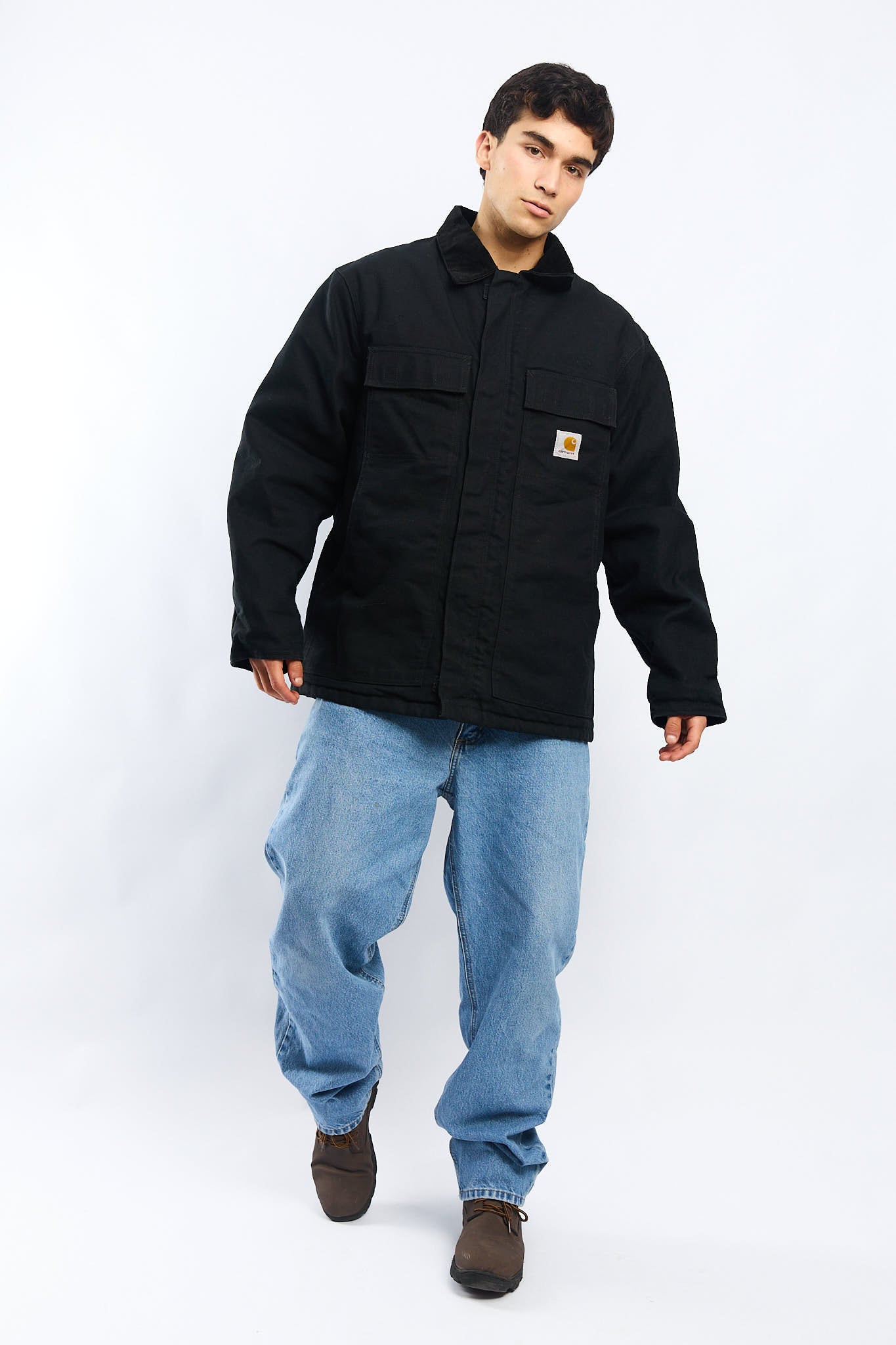 Vintage Carhartt Black Artic Traditional Jacket (L)