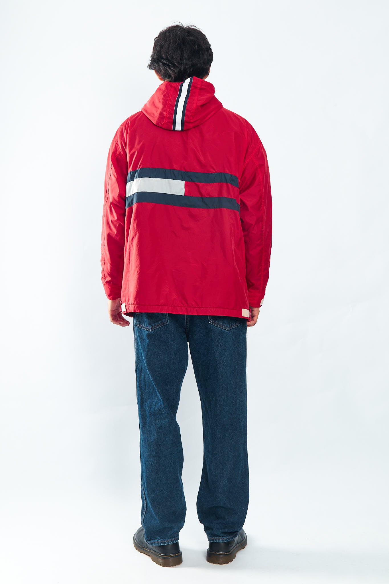 1990 Tommy Jeans Flag Quarter Zip Jacket (M/L)