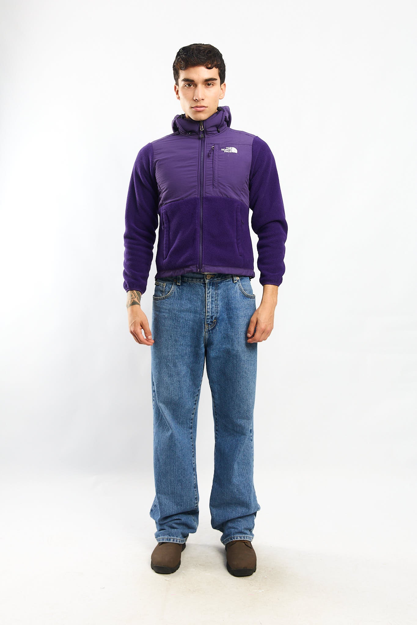 2000 The North face Denali Hooded Jacket (S)