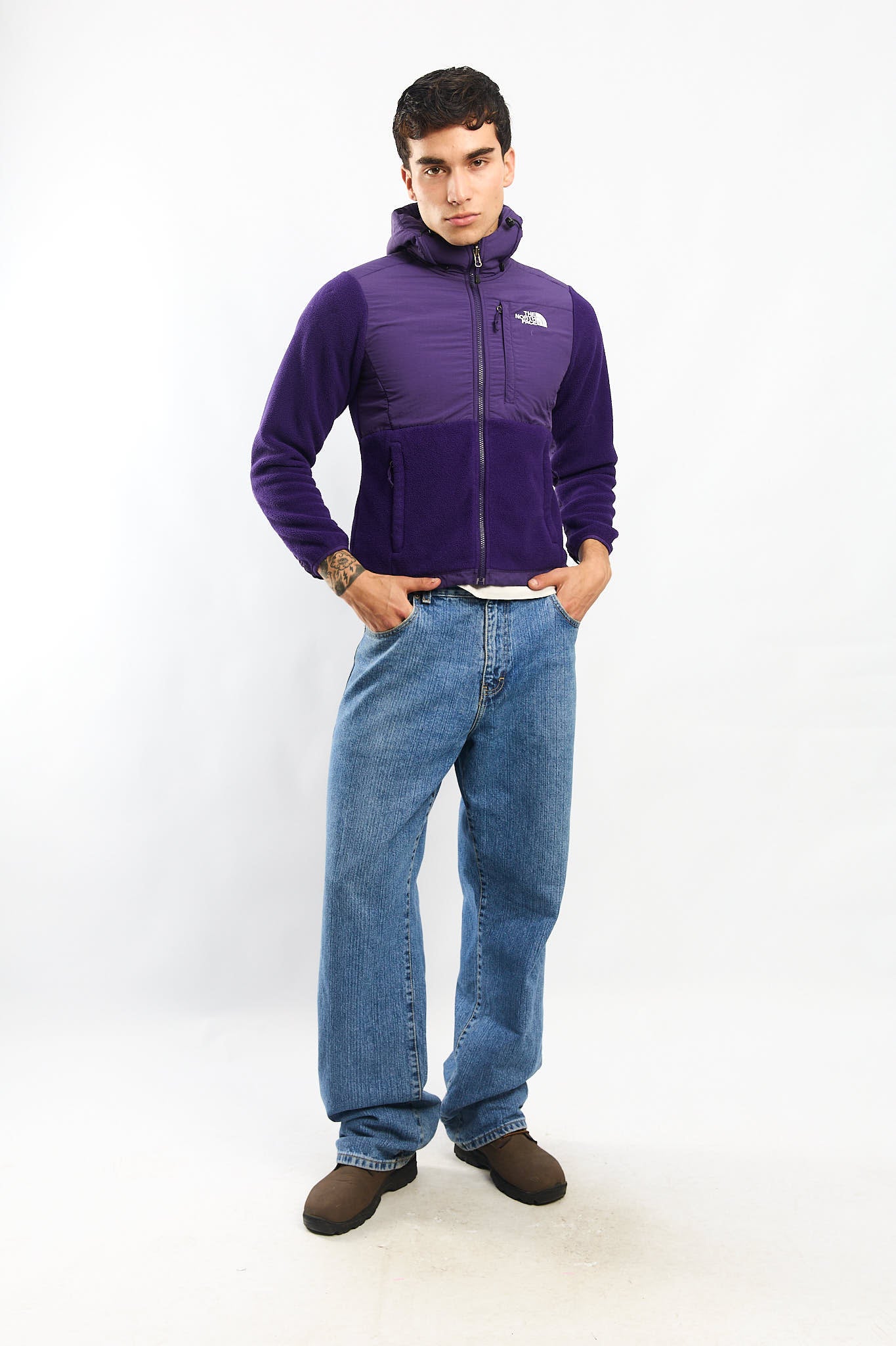 2000 The North face Denali Hooded Jacket (S)