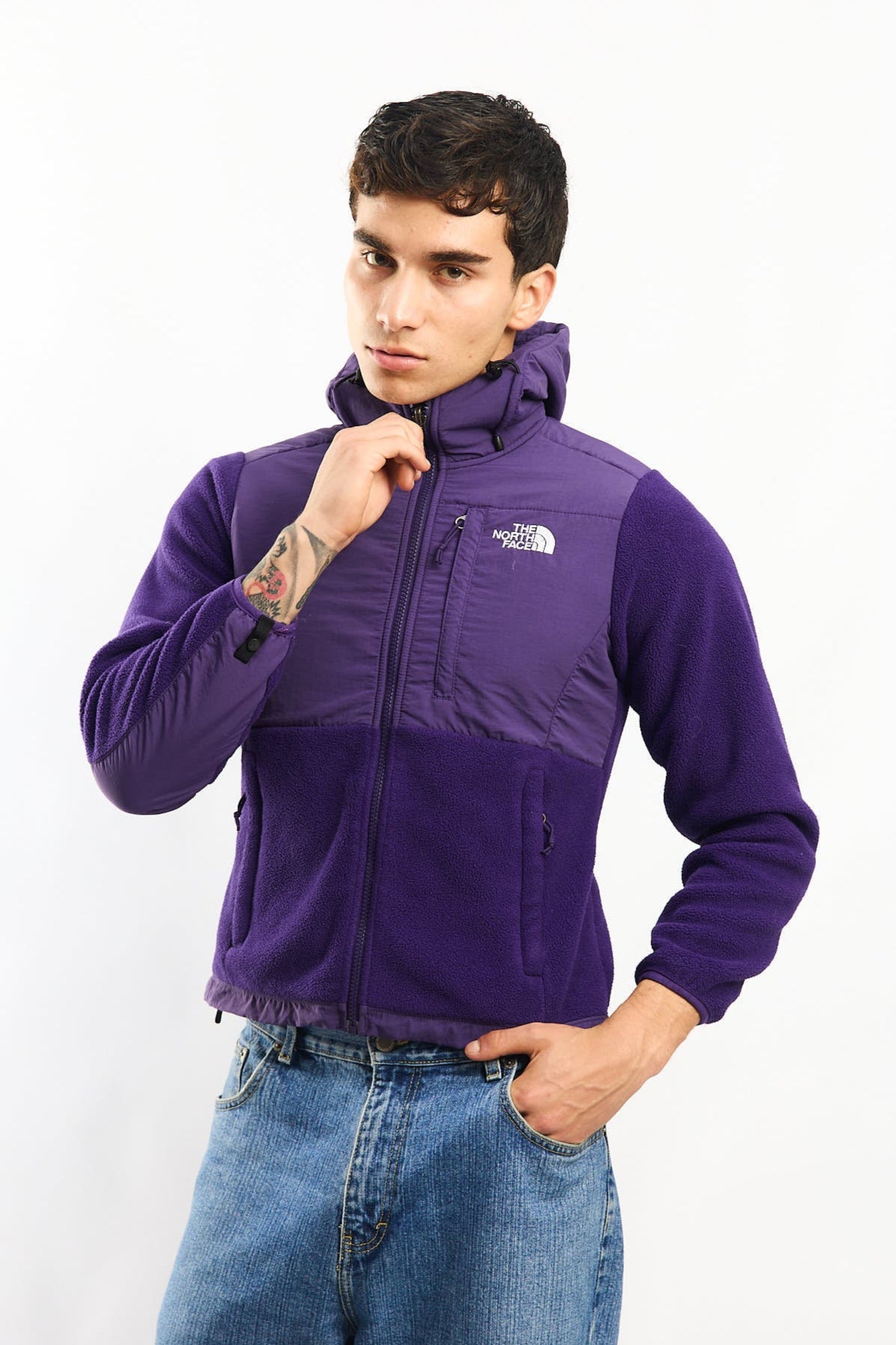 2000 The North face Denali Hooded Jacket (S)