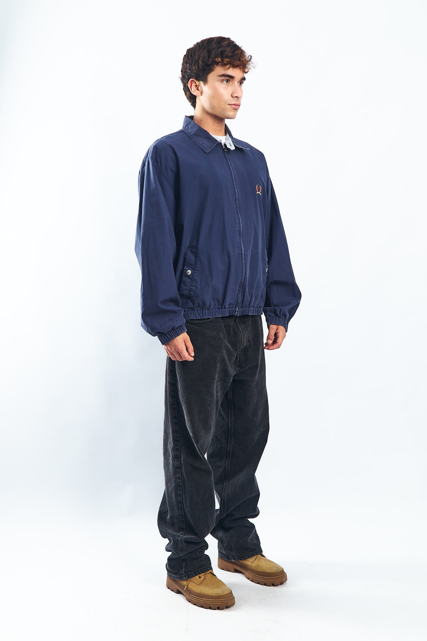 1990 Tommy Vintage Lion Harrington Jacket (L/XL)