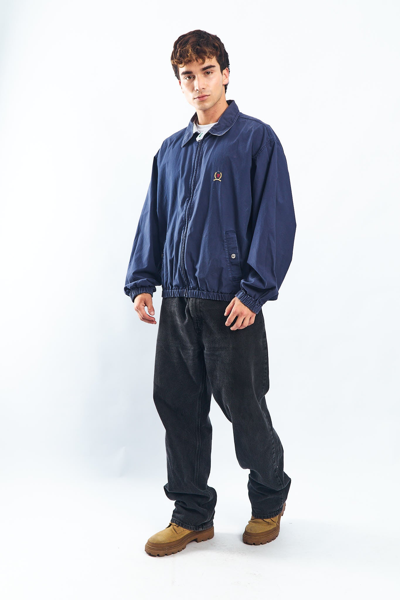 1990 Tommy Vintage Lion Harrington Jacket (L/XL)