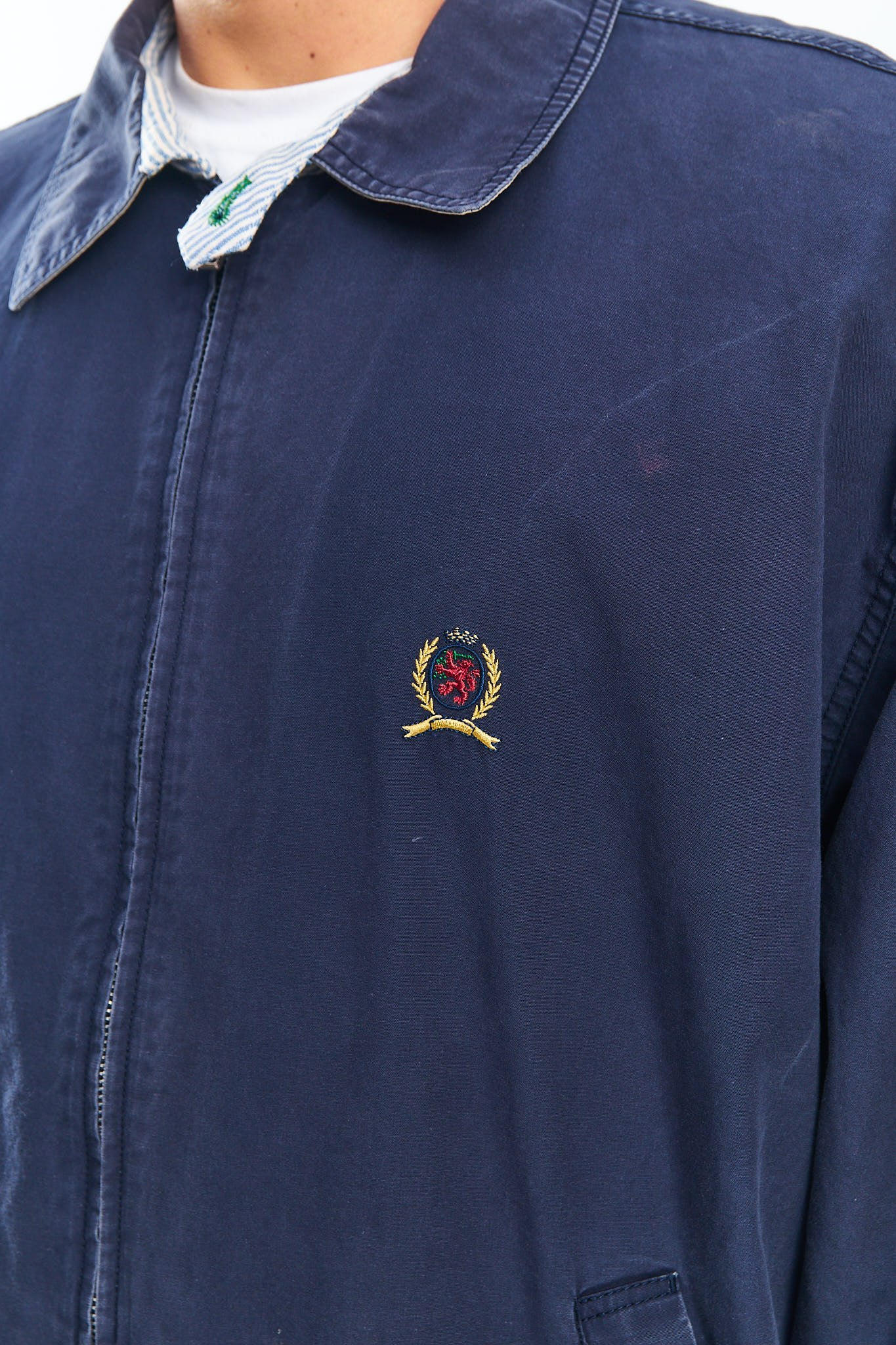 1990 Tommy Vintage Lion Harrington Jacket (L/XL)