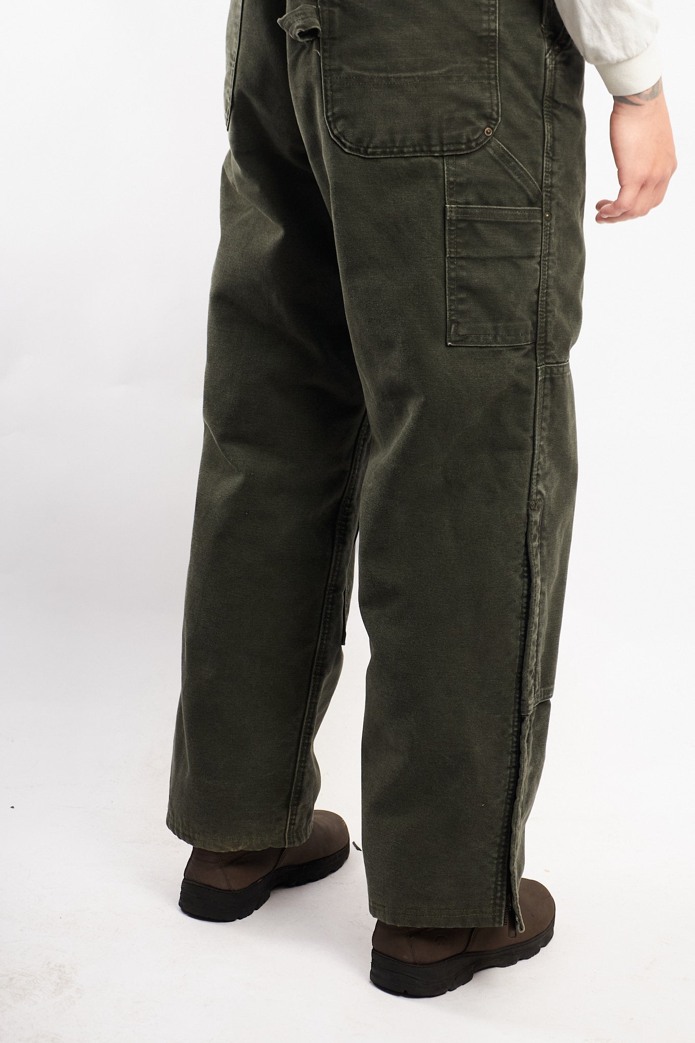 Vintage Carhartt Moss Green Baggy Carpenter Overall (M/L)