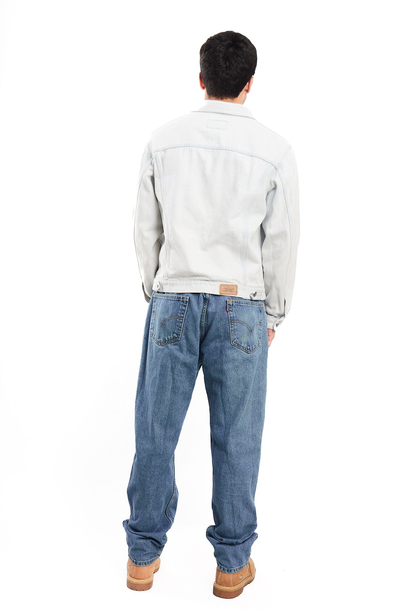 1990 Vintage Levi's Orange Tab Ice Trucker Jacket (M)