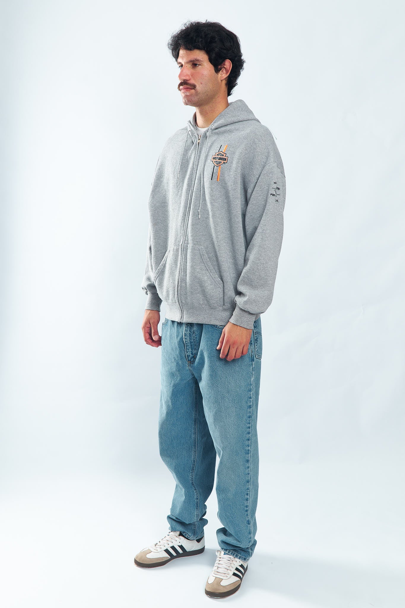 2000 Harley Davidson Cotton Jacket (M/L)