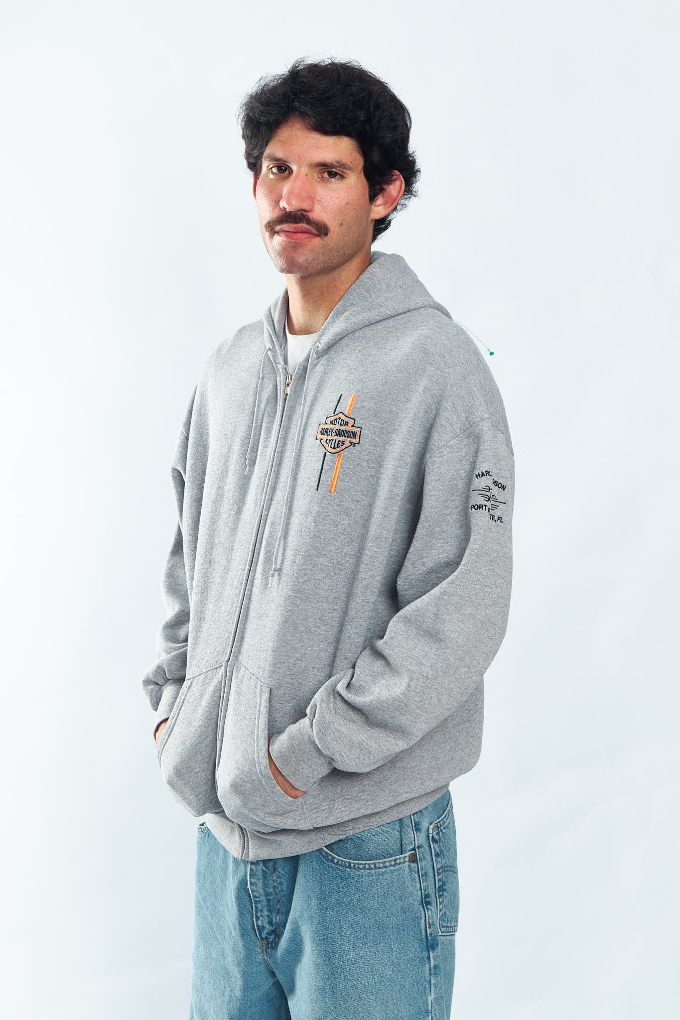 2000 Harley Davidson Cotton Jacket (M/L)