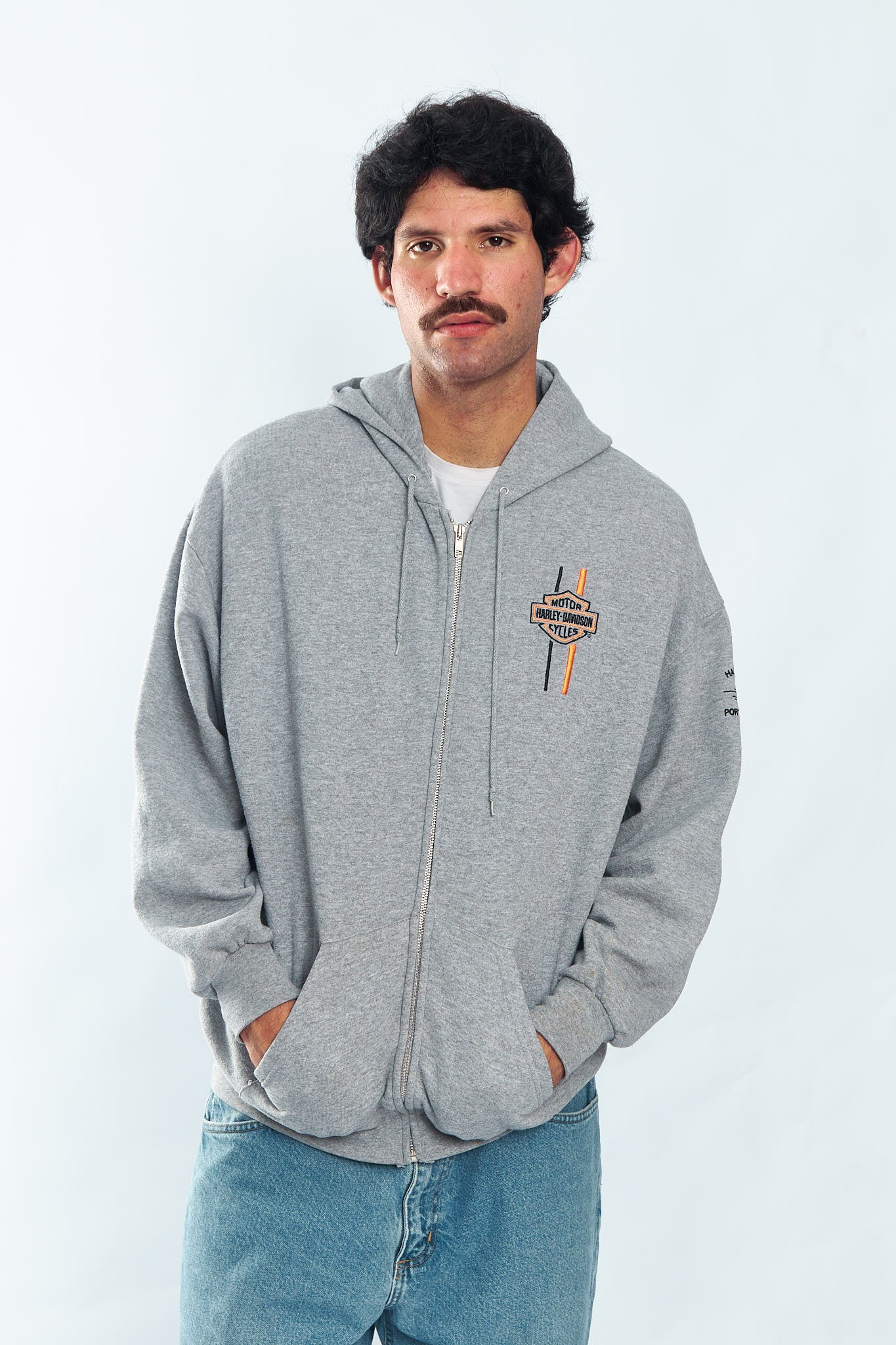 2000 Harley Davidson Cotton Jacket (M/L)