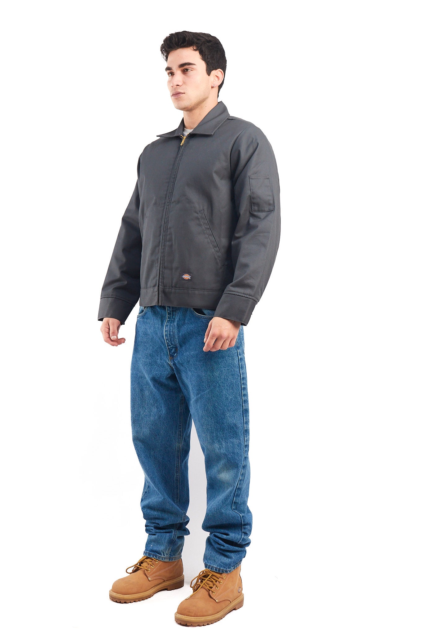 Dickies Icons Charcoal Gray Eisenhower Jacket (M)