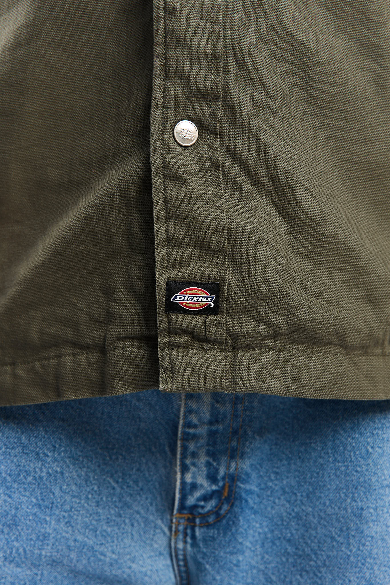 2000 Dickies Work Hooded Shirt Jacket (M/L)