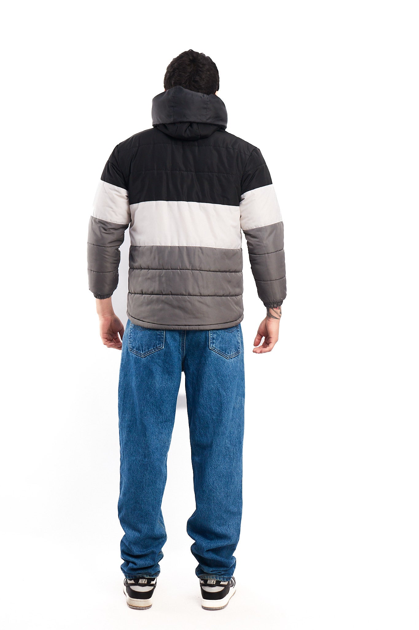 2000 Vintage Fila Colorblock Puffer Jacket (S/M)