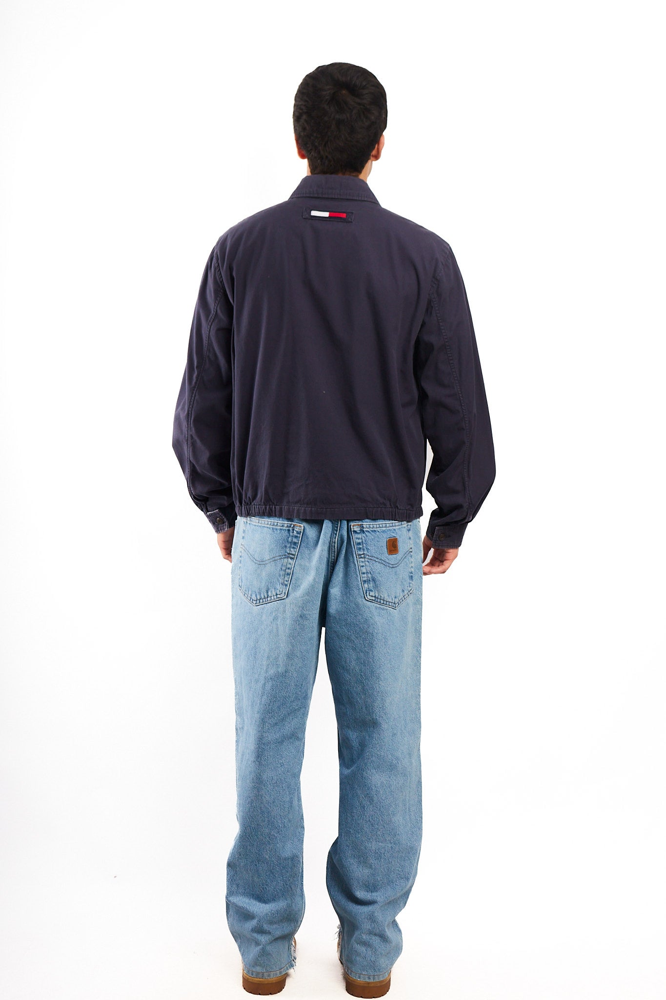 2000 Vintage Tommy Hilfiger Midnight Navy Harrington (M/L)
