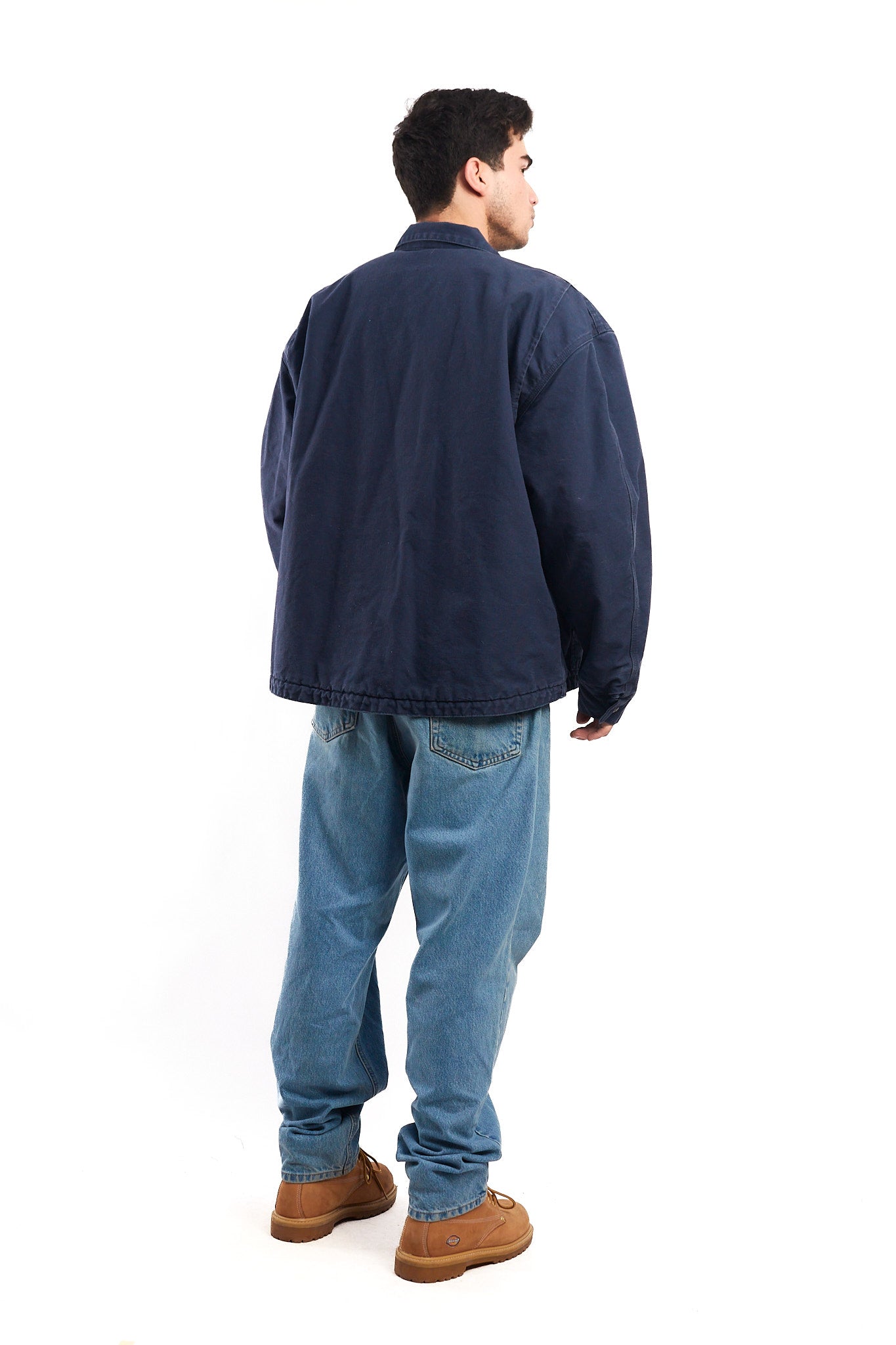 Vintage Carhartt Navy Workwear Jacket (L/XL)