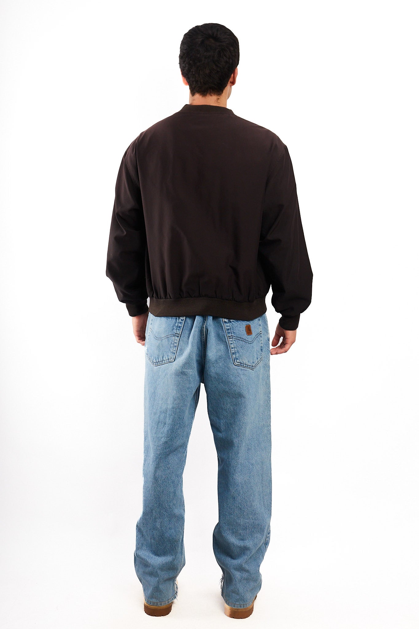 2000 Vintage Tommy Hilfiger Black Bomber Jacket (M)