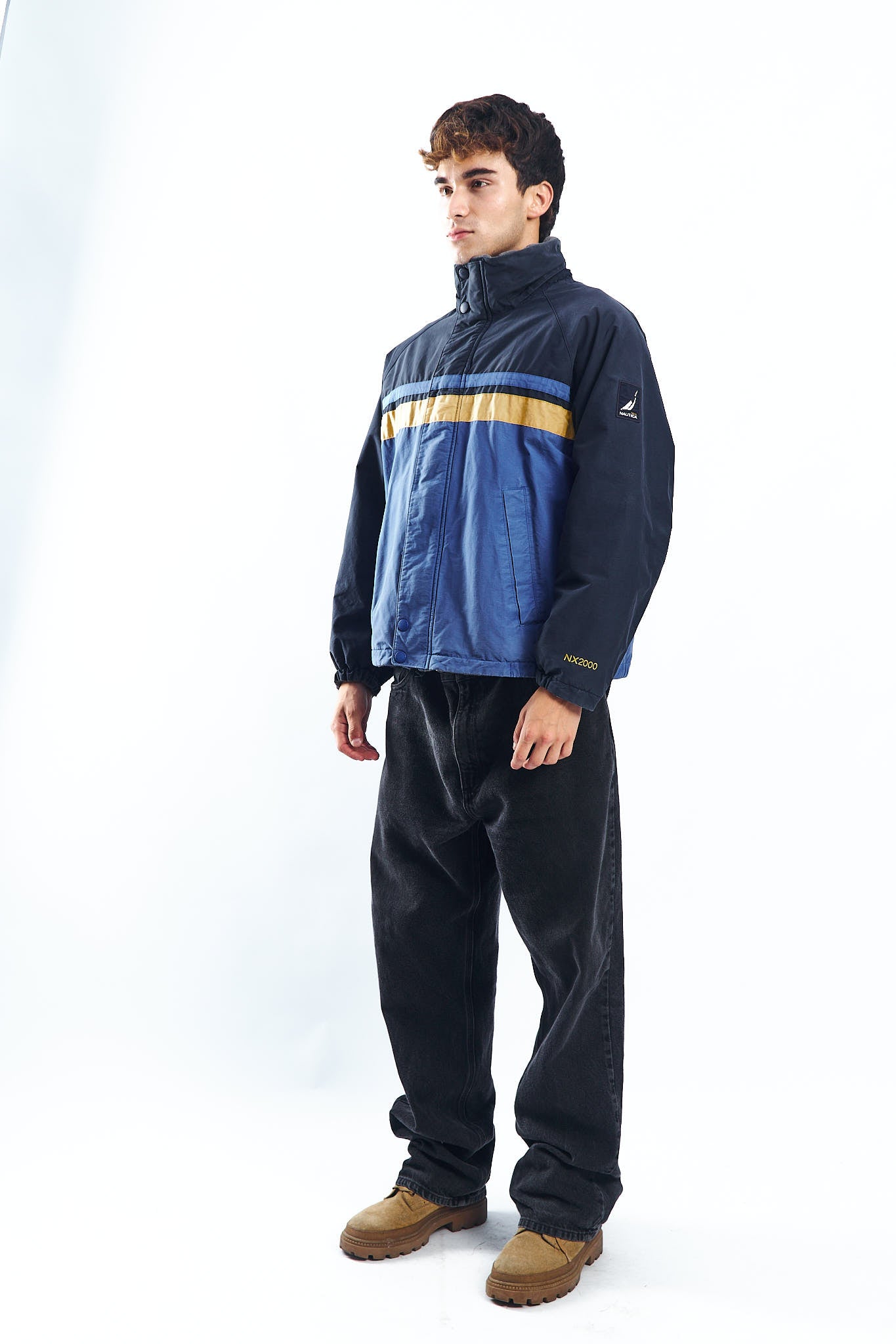 2000 Nautica Reversible Winter Jacket + Sherpa Jacket (M)