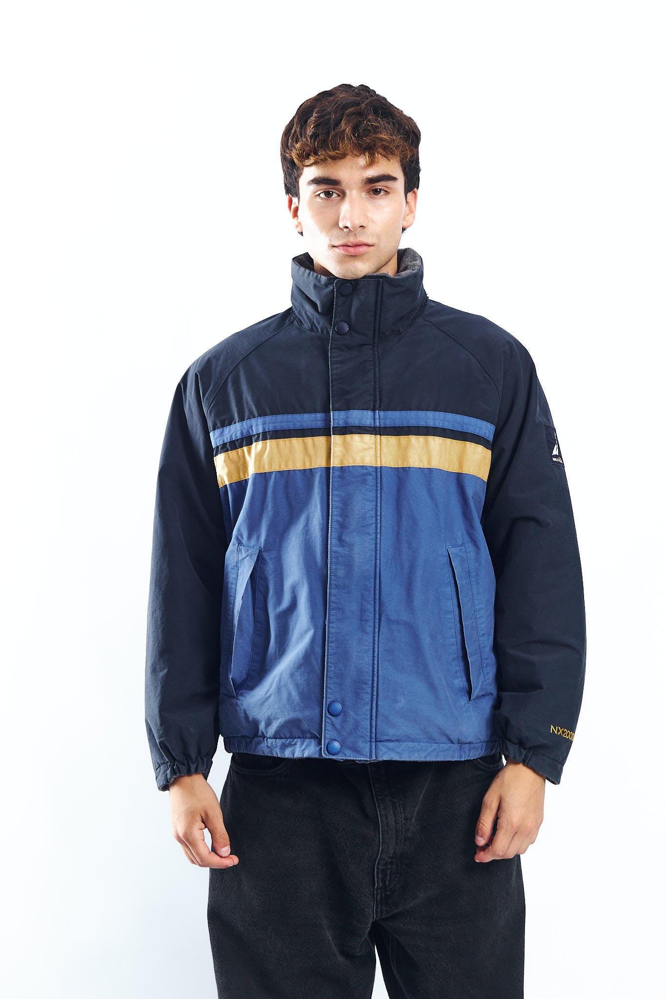 2000 Nautica Reversible Winter Jacket + Sherpa Jacket (M)