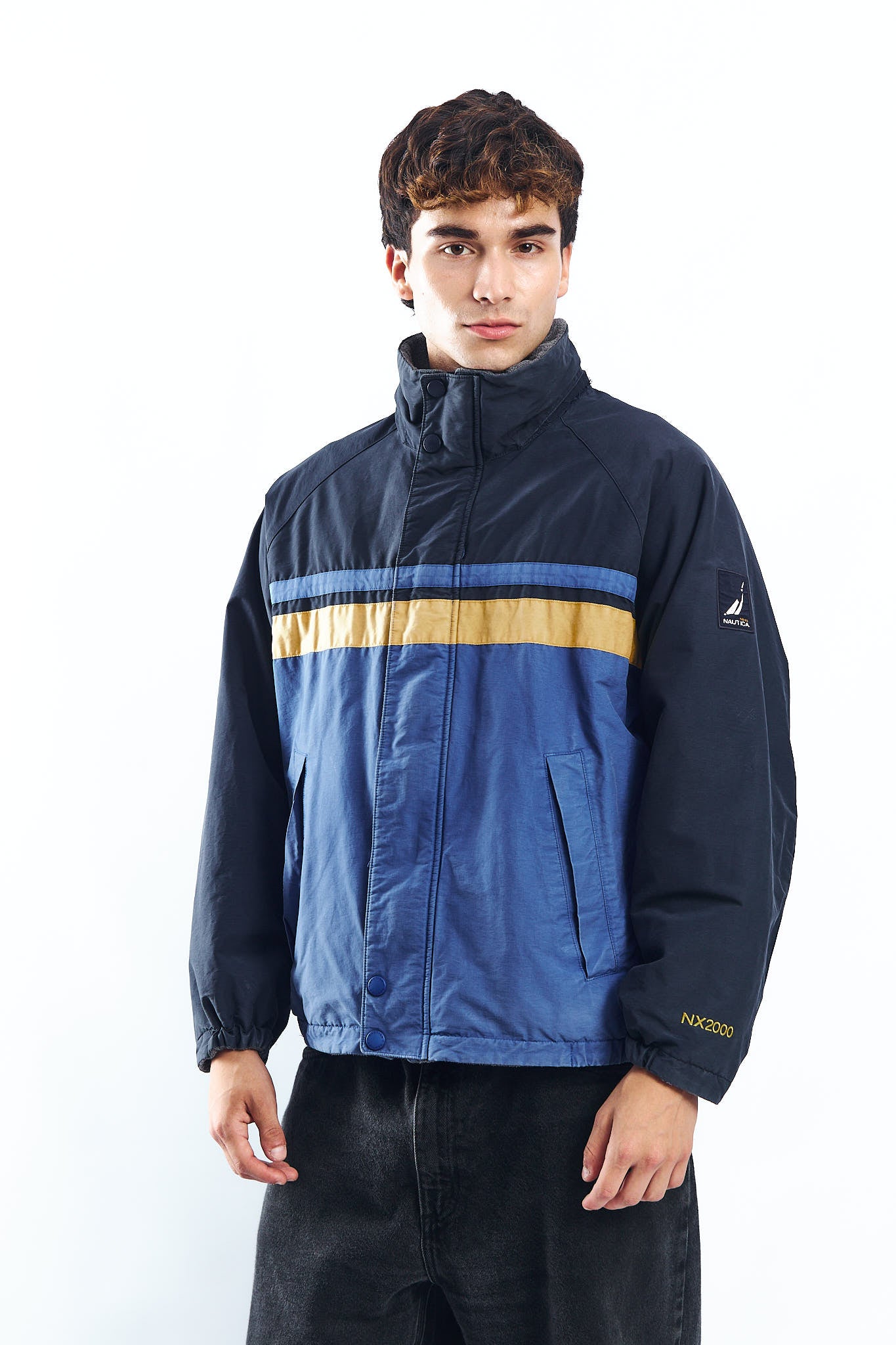 2000 Nautica Reversible Winter Jacket + Sherpa Jacket (M)