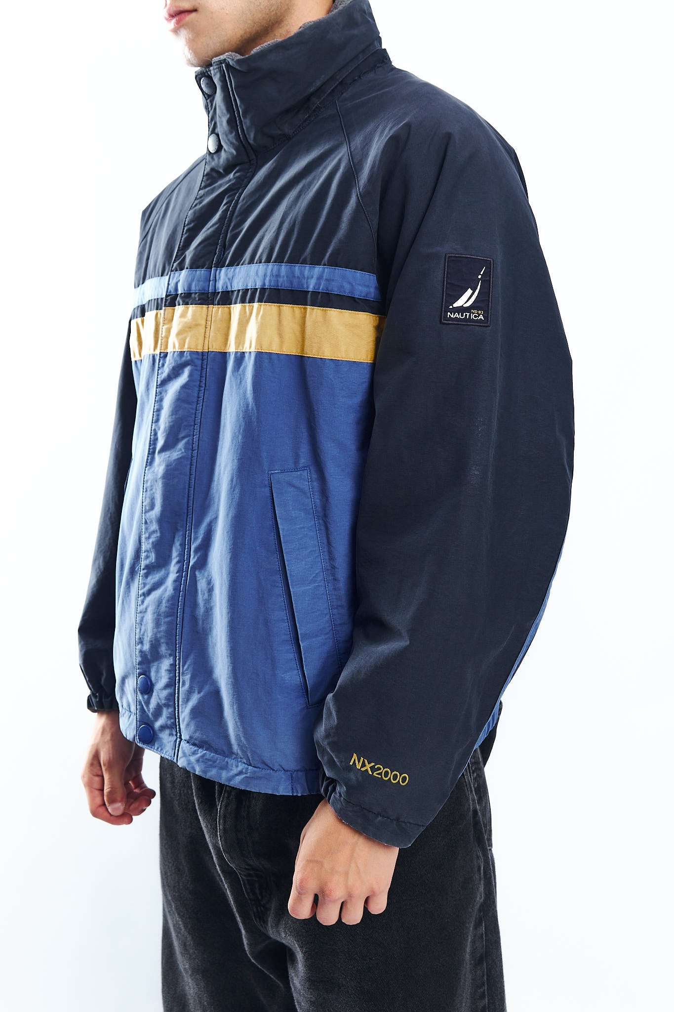 2000 Nautica Reversible Winter Jacket + Sherpa Jacket (M)