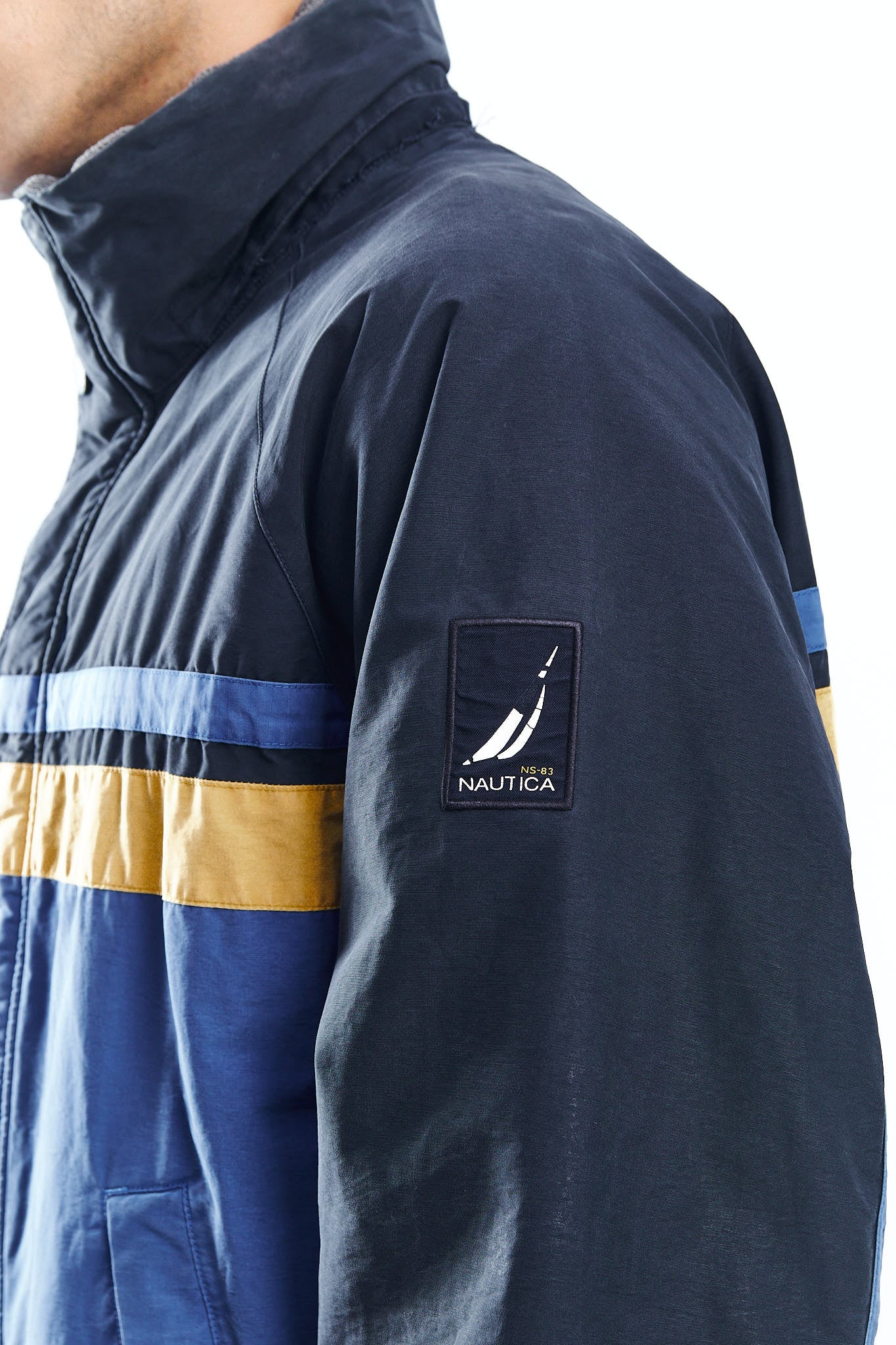 2000 Nautica Reversible Winter Jacket + Sherpa Jacket (M)