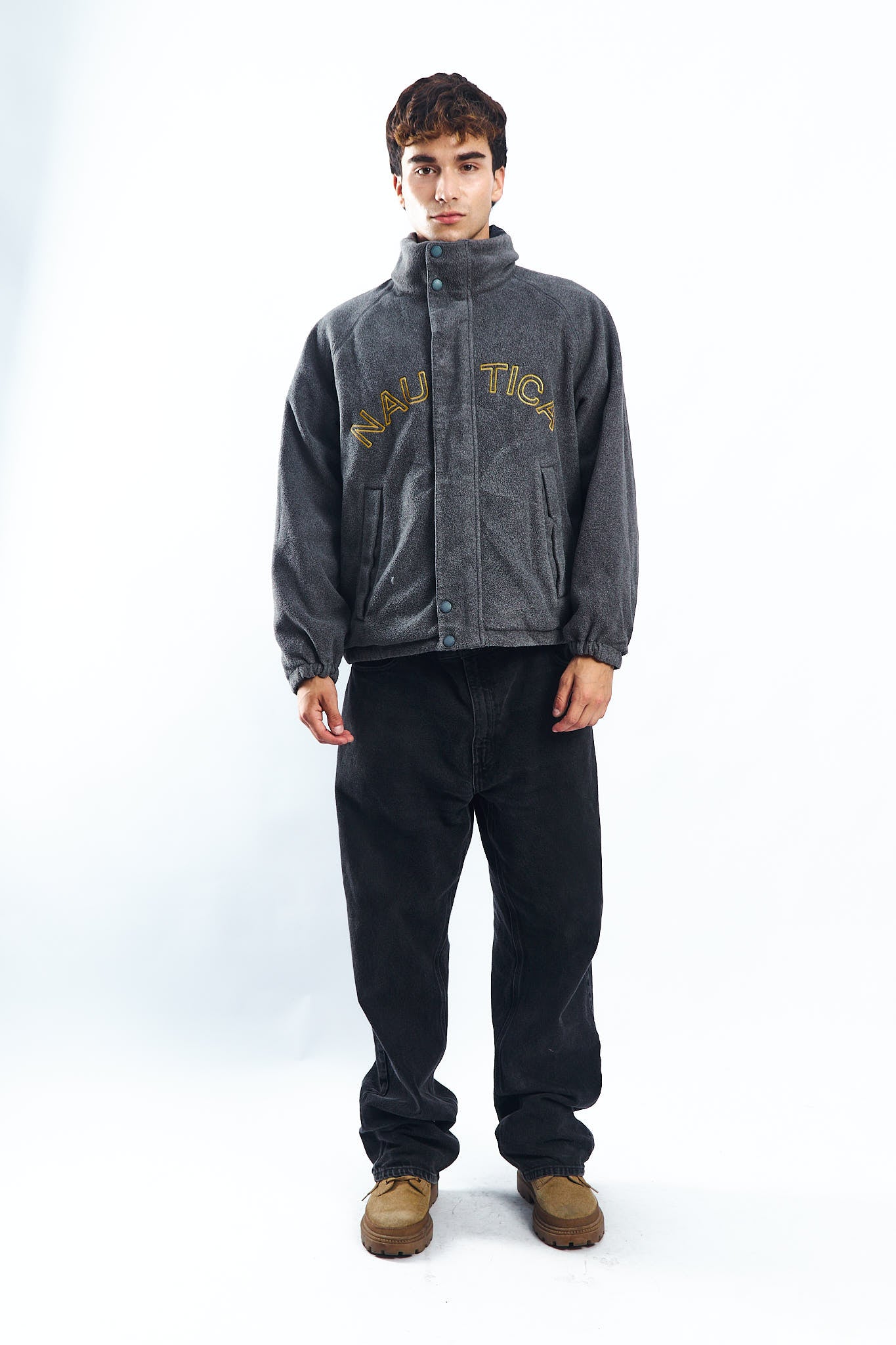 2000 Nautica Reversible Winter Jacket + Sherpa Jacket (M)