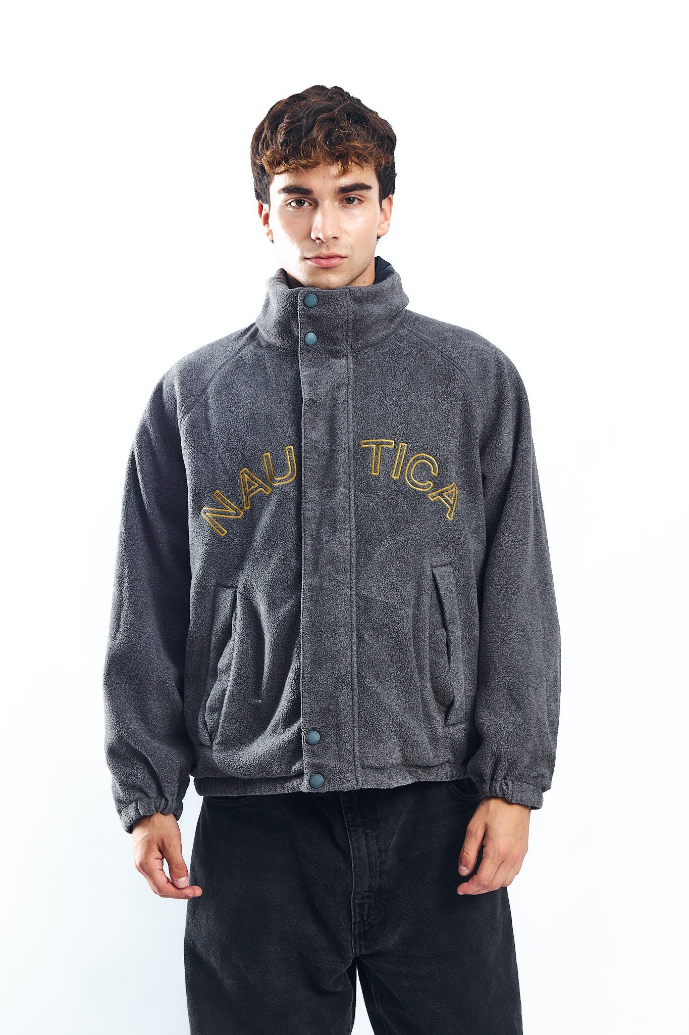 2000 Nautica Reversible Winter Jacket + Sherpa Jacket (M)